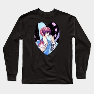 Flaming Love Anime Party Long Sleeve T-Shirt